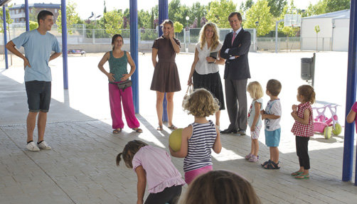 Campamento "Vacaciones en Inglés" con niños especiales 