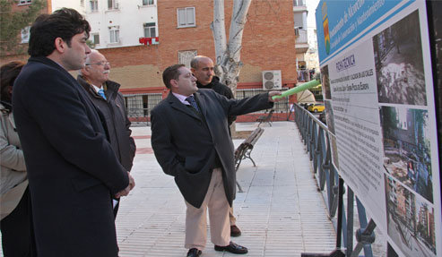 Pérez visita las calles Sierra Alto de León y Madrid 