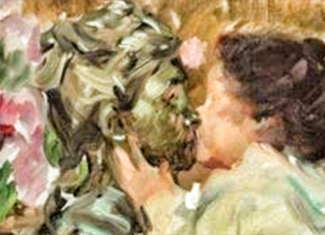 El beso, de Joaquín Sorolla, a subasta