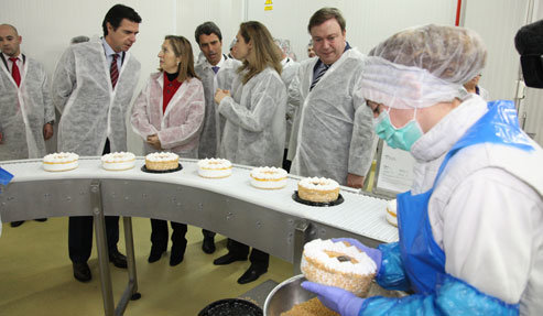 Soler, Pastor y Soria, visita a una empresa del sector alimentario 