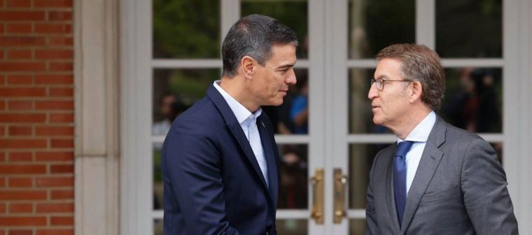 Sánchez y Feijóo tienen que lograr desprenderse de Sumar y de Vox