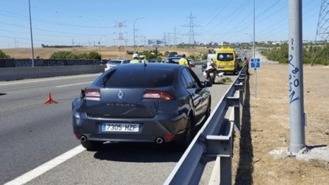 Muere un guardia civil arrollado por una furgoneta en la A-1