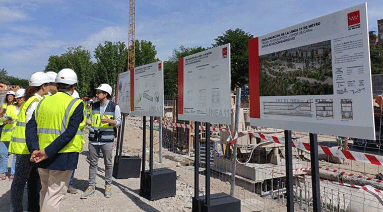 El tramo norte de la L11 entre Mar de Cristal y Valdebebas: Cuatro alternativas y entre cinco y seis estaciones