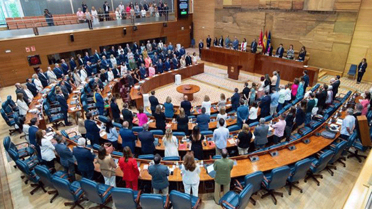 La Asamblea echa el cierre hasta septiembre: El Pleno aprobará la ley para transformar oficinas en viviendas