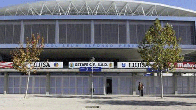 Ayuntamiento y Getafe C.F. acuerdan retirar el nombre de Alfonso Pérez del `Coliseum´