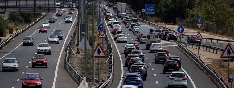 Operación salida:1,15 M de desplazamientos por carretera este fin de semana en la región