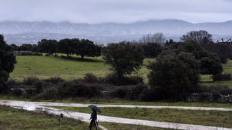 Aviso amarillo este lunes en la Sierra por lluvias y fuertes rachas de viento