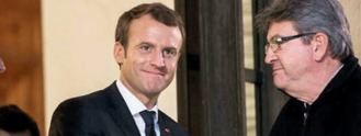 Macron huye de Le Pen para gobernar con los socialistas del masón Melenchón