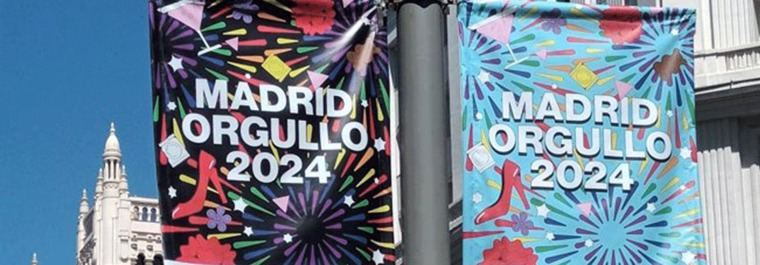 El cartel del Orgullo desata una nueva batalla entre el PP y la izquierda, que habla de 'LGTBIgobia'