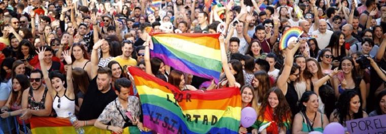 El Orgullo se prepara para su gran marcha en Madrid: Por la educación en diversidad, contra la LGTBIfobia y por Palestina