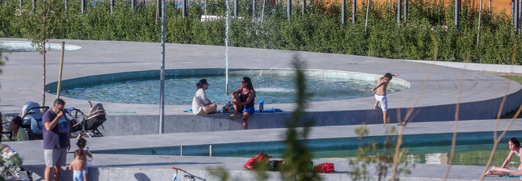 Cibeles sutituye el protocolo de altas temperaturqs por el plan de emergencas CalorMad