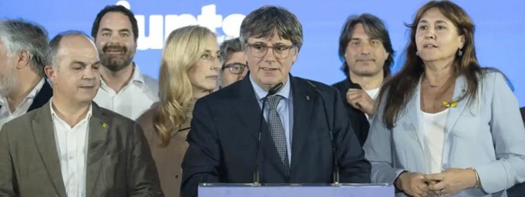 Puigdemont pide a Sánchez nueve votos en Cataluña por los siete de Madrid