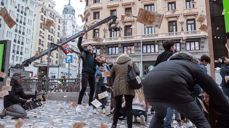 El Ayuntamiento calcula emitir unas 12.000 autorizaciones de rodaje en las calles de Madrid en 2025