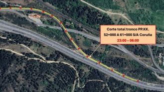 Afectaciones al tráfico en la AP-6 por un simulacro en los túneles de Guadarrama