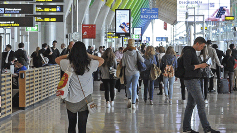 Madrid-Barajas cierra mayo con más de 5,6 M de pasajeros, un 12,4% más que en 2023