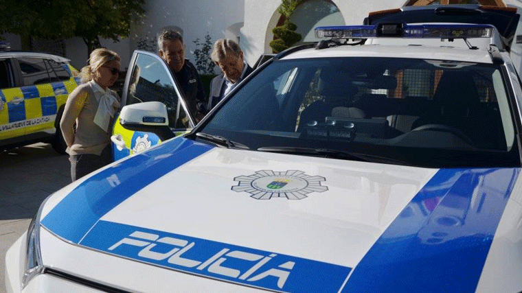 La Policía Local incorpora a su flotta nuevos vehículos hibridos con distintos de alta visibilidad